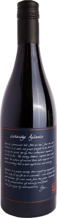 Lethbridge Wines Aglianico 2022